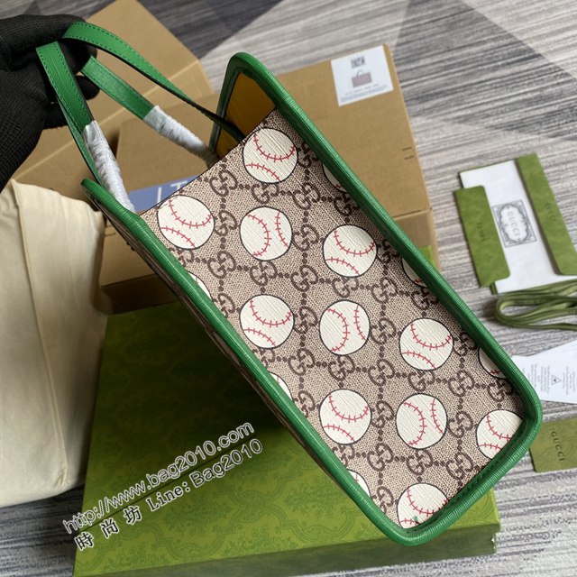 Gucci新款包包 古馳Epilogue系列購物袋 Gucci手提包 605614  ydg3001